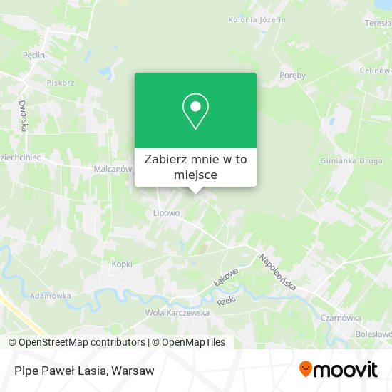 Mapa Plpe Paweł Lasia