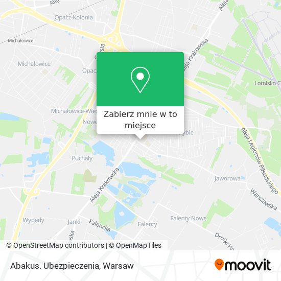 Mapa Abakus. Ubezpieczenia