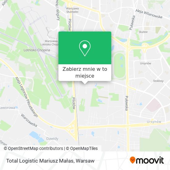 Mapa Total Logistic Mariusz Małas