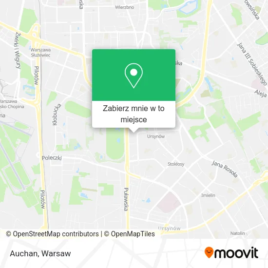 Mapa Auchan