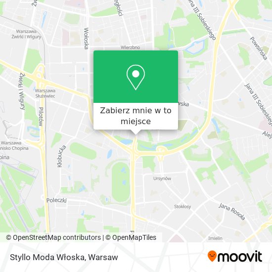 Mapa Styllo Moda Włoska