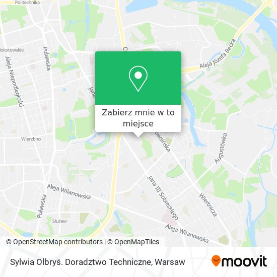 Mapa Sylwia Olbryś. Doradztwo Techniczne