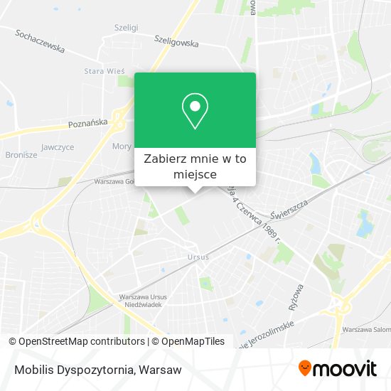 Mapa Mobilis Dyspozytornia