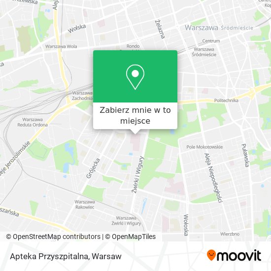 Mapa Apteka Przyszpitalna