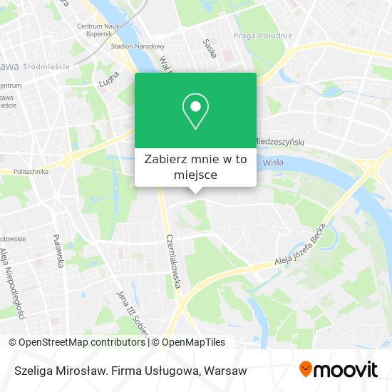 Mapa Szeliga Mirosław. Firma Usługowa