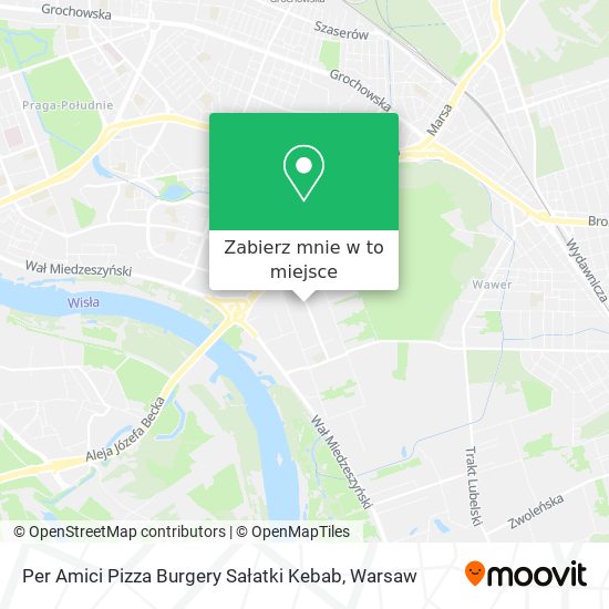 Mapa Per Amici Pizza Burgery Sałatki Kebab