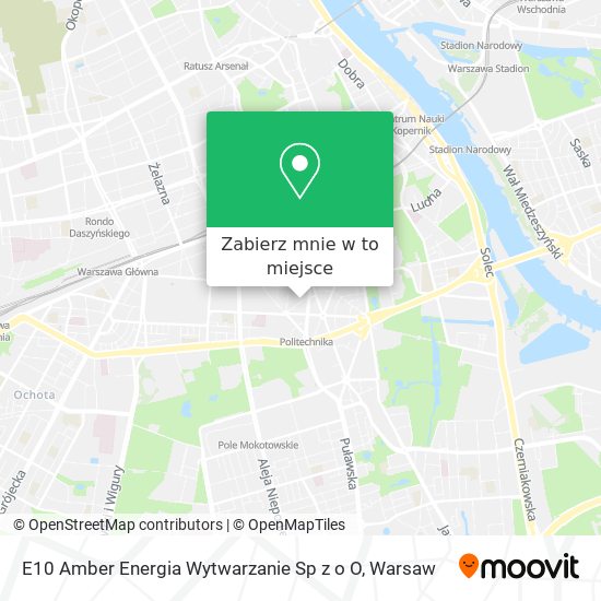 Mapa E10 Amber Energia Wytwarzanie Sp z o O