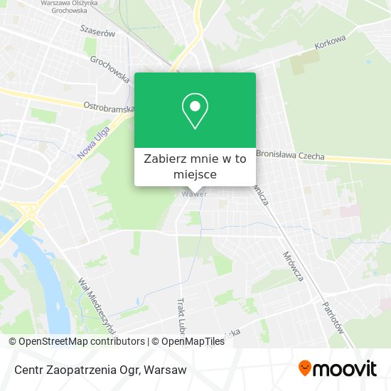 Mapa Centr Zaopatrzenia Ogr