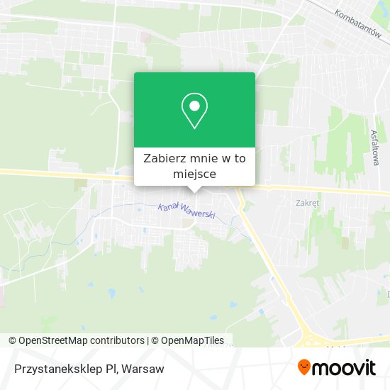 Mapa Przystaneksklep Pl