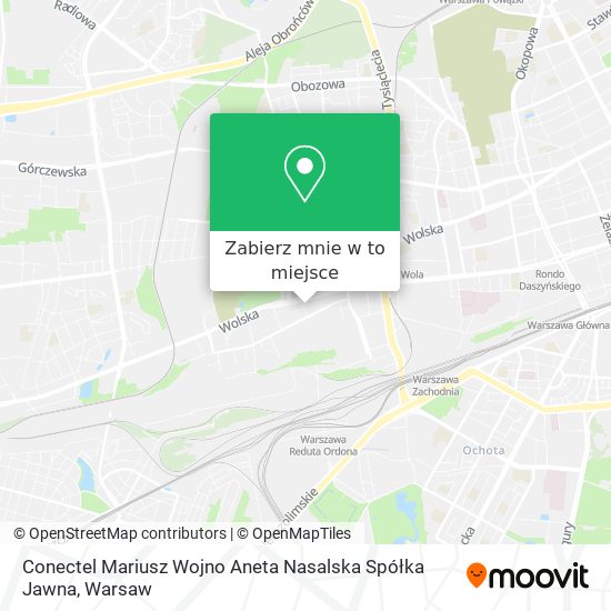 Mapa Conectel Mariusz Wojno Aneta Nasalska Spółka Jawna