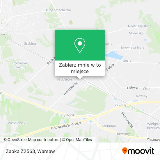 Mapa Zabka Z2563