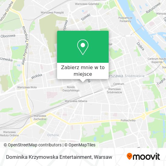 Mapa Dominika Krzymowska Entertainment