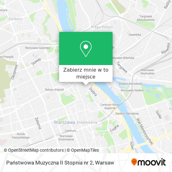 Mapa Państwowa Muzyczna II Stopnia nr 2