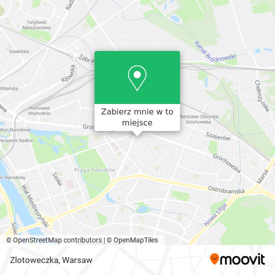 Mapa Zlotoweczka