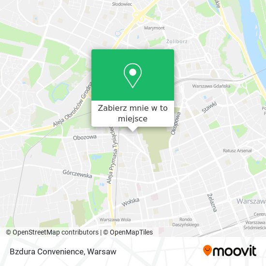 Mapa Bzdura Convenience