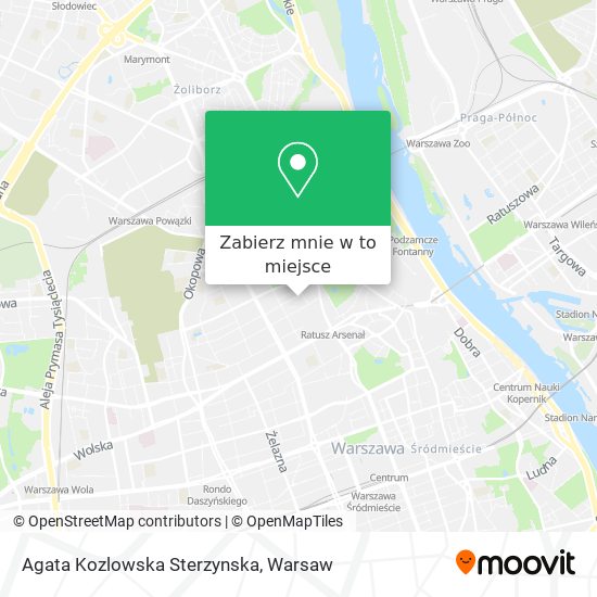 Mapa Agata Kozlowska Sterzynska