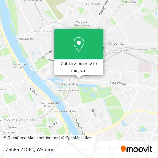 Mapa Zabka Z1380