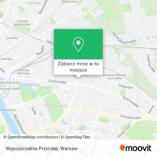 Mapa Wypozyczalnia Przyczep