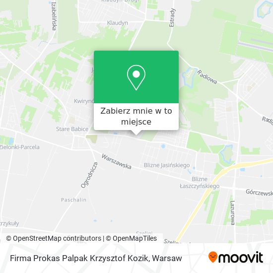 Mapa Firma Prokas Palpak Krzysztof Kozik