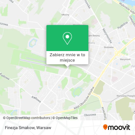 Mapa Finezja Smakow