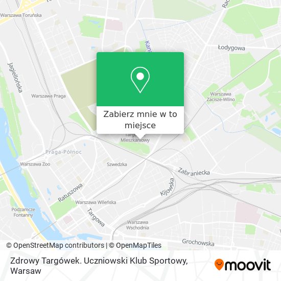 Mapa Zdrowy Targówek. Uczniowski Klub Sportowy