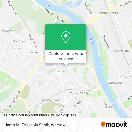 Mapa Jamp M. Pszczola Spolk