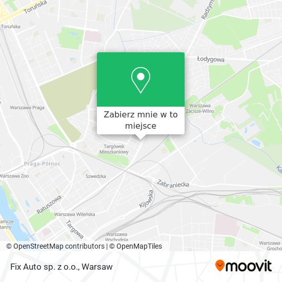 Mapa Fix Auto sp. z o.o.