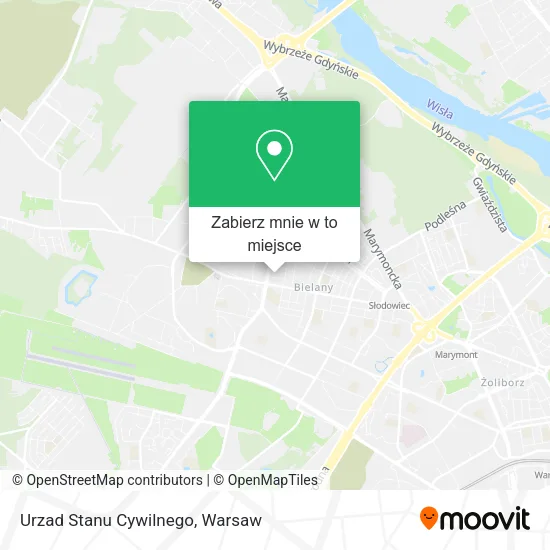 Mapa Urzad Stanu Cywilnego