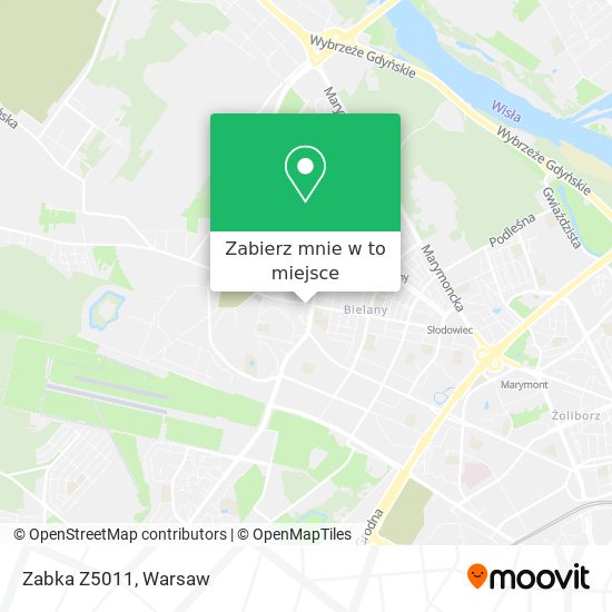 Mapa Zabka Z5011