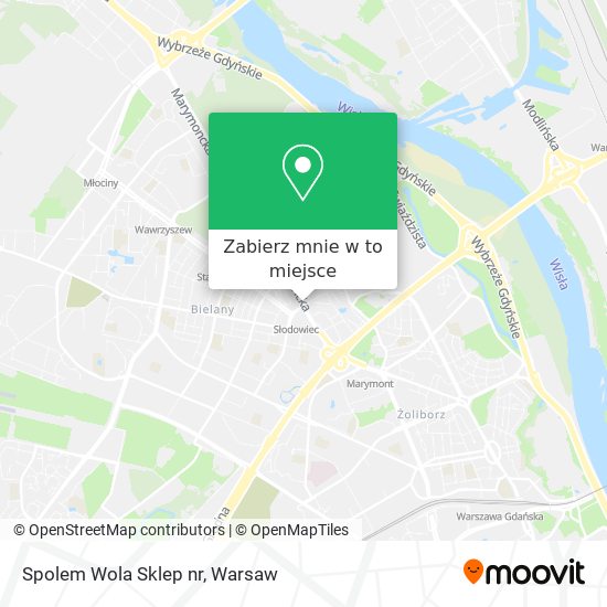 Mapa Spolem Wola Sklep nr