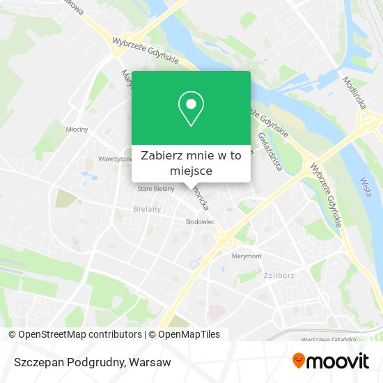 Mapa Szczepan Podgrudny