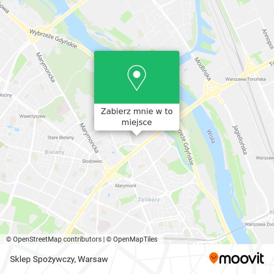 Mapa Sklep Spożywczy