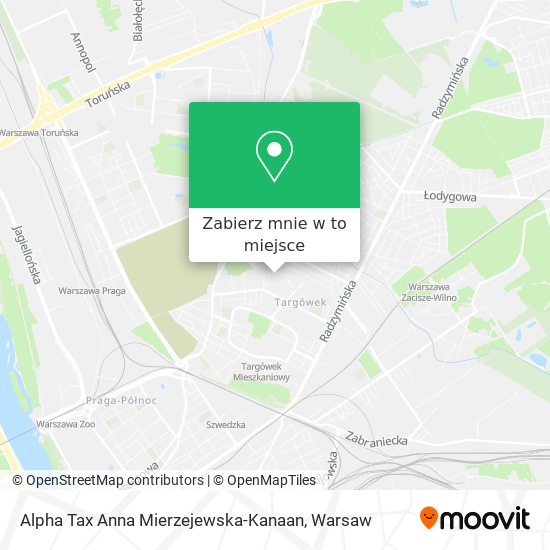 Mapa Alpha Tax Anna Mierzejewska-Kanaan