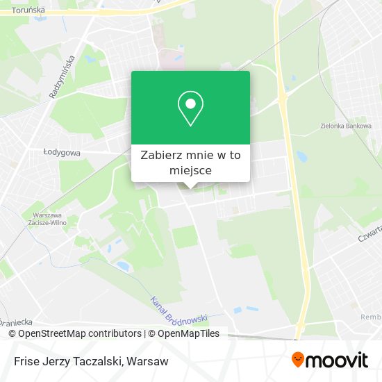 Mapa Frise Jerzy Taczalski