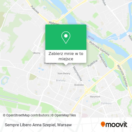 Mapa Sempre Libero Anna Szepiel