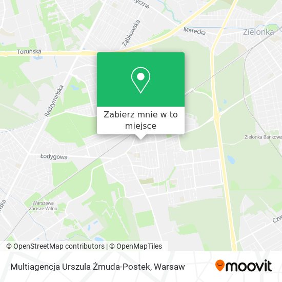 Mapa Multiagencja Urszula Żmuda-Postek