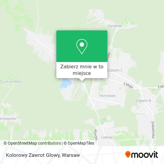 Mapa Kolorowy Zawrot Glowy