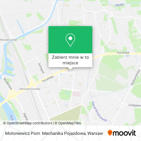 Mapa Mołoniewicz Piotr. Mechanika Pojazdowa