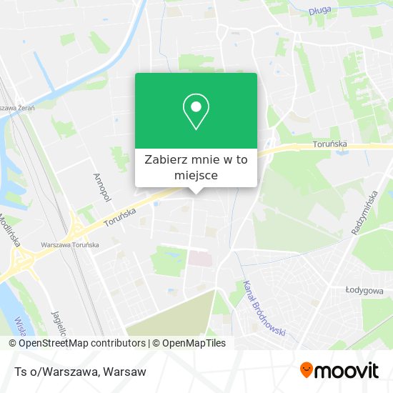 Mapa Ts o/Warszawa