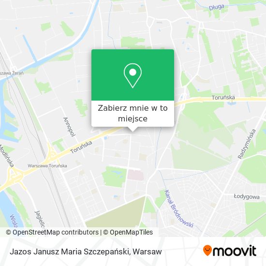 Mapa Jazos Janusz Maria Szczepański