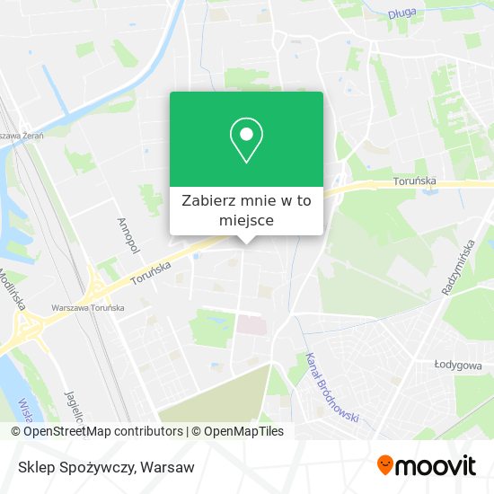 Mapa Sklep Spożywczy