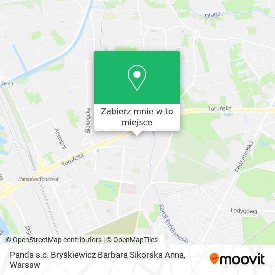 Mapa Panda s.c. Bryśkiewicz Barbara Sikorska Anna