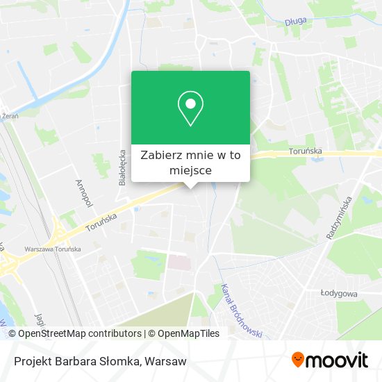 Mapa Projekt Barbara Słomka