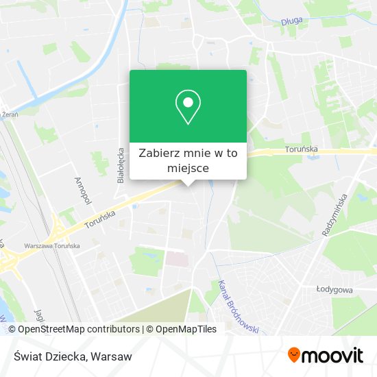 Mapa Świat Dziecka