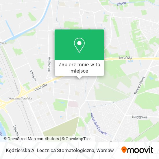 Mapa Kędzierska A. Lecznica Stomatologiczna