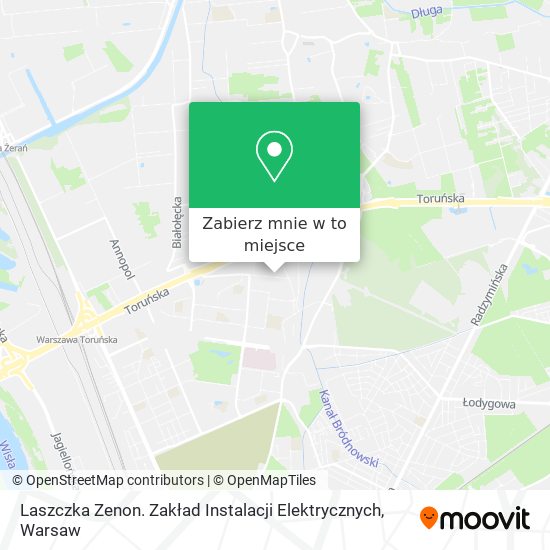 Mapa Laszczka Zenon. Zakład Instalacji Elektrycznych