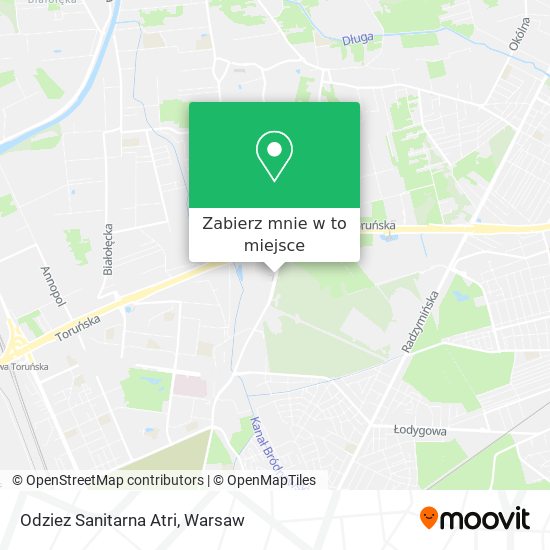 Mapa Odziez Sanitarna Atri