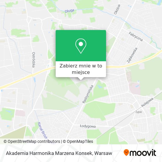 Mapa Akademia Harmonika Marzena Konsek