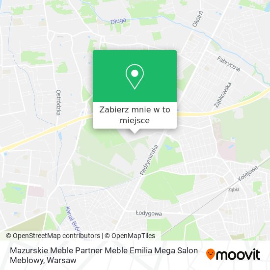 Mapa Mazurskie Meble Partner Meble Emilia Mega Salon Meblowy