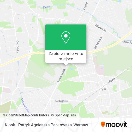 Mapa Kiosk - Patryk Agnieszka Pankowska